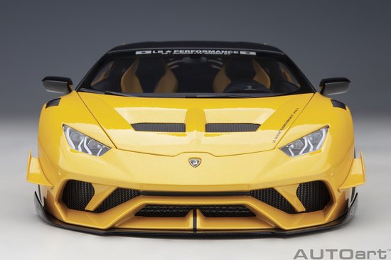 AUTOart 1/18 Lamborghini Huracan Liberty Walk GT 2019, Metallic Yellow van AUTOart