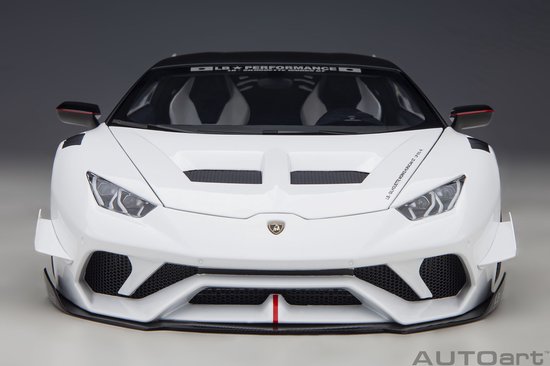 AUTOart 1/18 Lamborghini Huracan Liberty Walk GT 2019, White van AUTOart