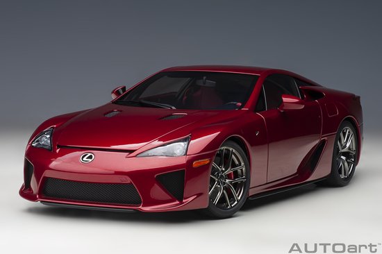 AUTOart 1/18 Lexus LFA, Pearl Red van AUTOart