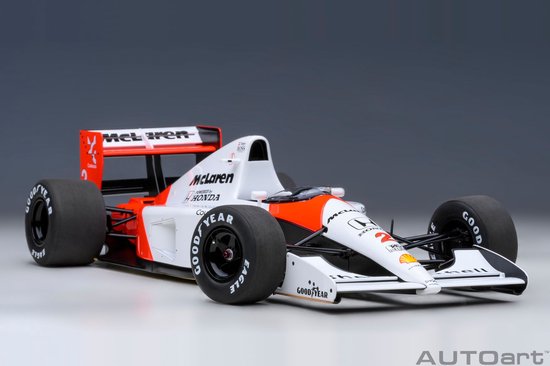 AUTOart 1/18 McLAREN HONDA MP4/6 - 1991 #2 G. Berger, met McLaren logo (89151) van Merkloos