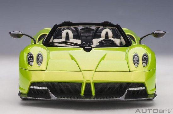 AutoArt 1/18 Pagani Huayra Roadster, Verde Firenze van Merkloos
