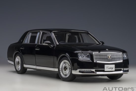 AUTOart 1/18 Toyota Century (met gordijntjes), Zwart van AUTOart
