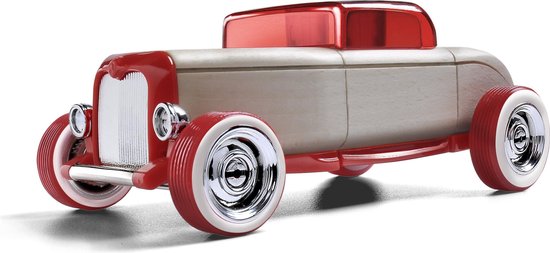 Automoblox Mini HR-1 hotrod coupé - Educatief houten speelgoed - 55112 van Automoblox