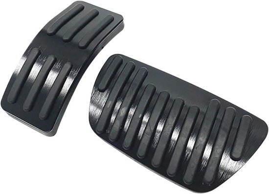 Autopedaalhoezen - Pedaalbekleding Set - Verbeterde Grip - Antislip Ontwerp - Aluminium Rubber - Zwart