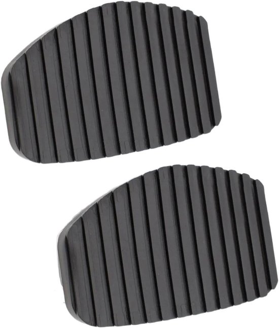 Autopedaalhoezen - Remblokken Rubberen Covers - Veiliger Rijden - Antislip Ontwerp - 2 stuks - Zwart