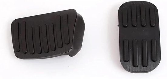 Autopedaalhoezen Set - Pedaal Covers - Veiliger Rijden - Antislip Oppervlak - 2 Stuks - Zwart
