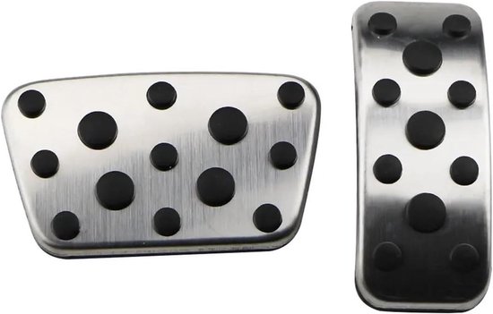 Autopedalen Pedaalhoezen - Pedaal Covers - Verbeter Rijervaring - Antislip Rubber - Set van 2 - Zwart