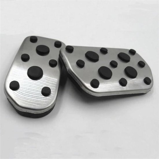 Autopedalen Set - Pedaalhoezen Gasrem - Verbeteren Rijcontrole - Antislip Rubber Strips - Universeel - Zwart