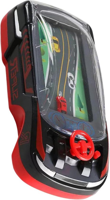 Autoracespellen - Rijspeelgoed Simulatie - Gezinsvermaak - Interactieve Tweespelermodus - 15x7.5x5 cm - A
