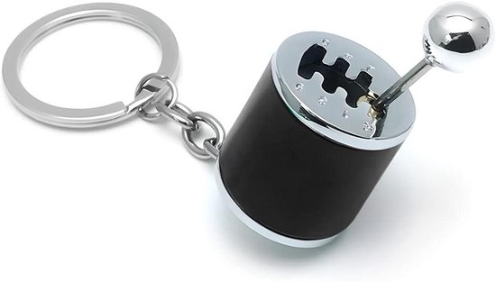 Autoshifter Sleutelhanger - Versnellingspook Gadget - Auto Accessoire - 6 Versnellingen Draaibaar - 99 x 3 cm - Gekleurd