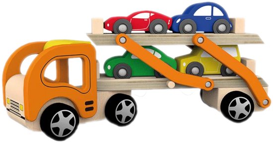 Autotransporter - Incl. 4 auto's van Merkloos