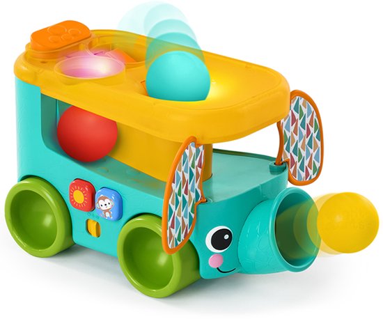 Baby safari bus met ballen - Bright Starts - vanaf 6 maanden van Bright Starts