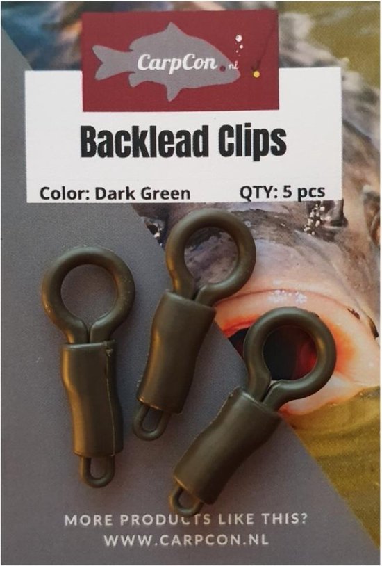 Backlead Clips - Green - 5 stuks van BAC