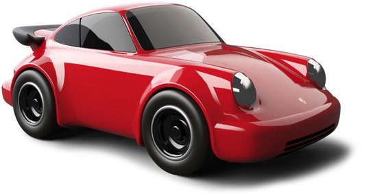 Baghera Toys: PORSCHE Racing Car 911 Rood (#531) 20x10x7,5cm, in geschenkdoos 23x10,5x12,5cm, 3+ van Baghera Toys