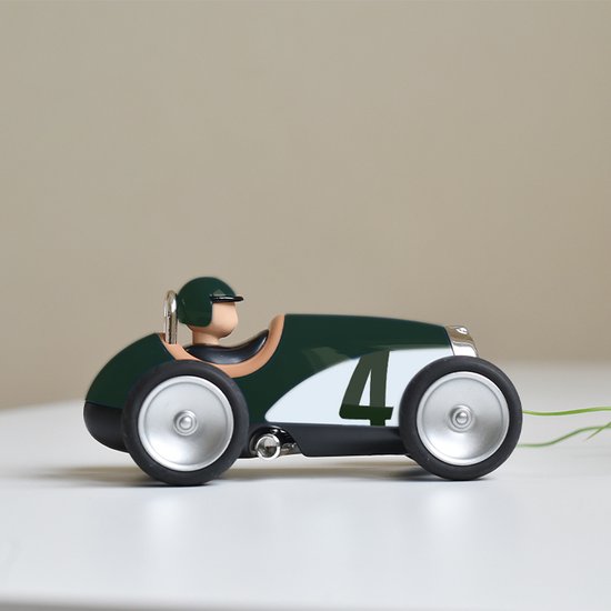 Baghera Toys: Racing Car GROEN (#484) 18x9x10cm, in geschenkdoos 22x10,5x9,5cm, 1+ van Merkloos