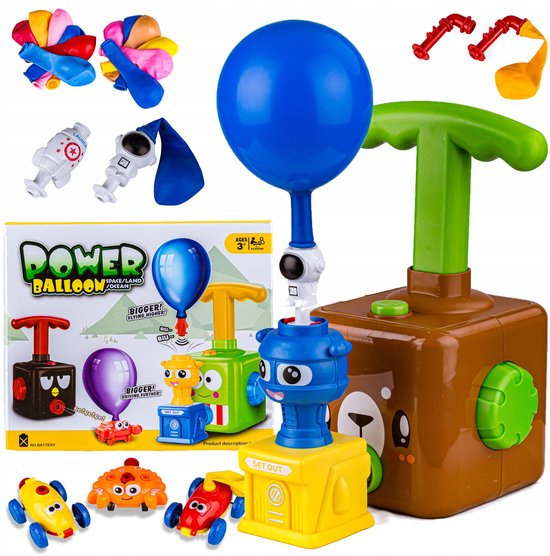 Ballon Lanceerder Speelgoed: Auto's, Raket & Astronaut - Educatief Plezier van Merkloos