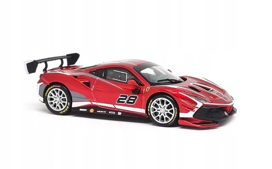 Bburago Ferrari 488 Challenge EVO 2020 Schaal 1:43 Modelauto van Merkloos