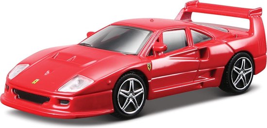 Bburago FERRARI F40 COMPETIZIONE 1987 RACE & PLAY 1:43 modelauto schaalmodel van Bburago