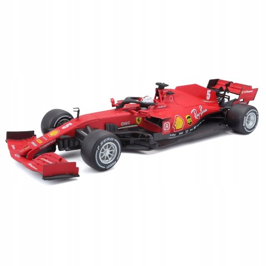Bburago Ferrari SF1000 F1 Sebastian Vettel Oostenrijk GP 1:18 van Merkloos