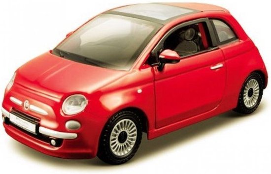Bburago Fiat 500 2007 brons metalic schaalmodel 1:32 van Merkloos