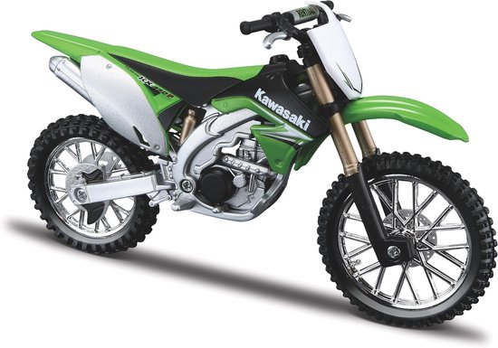 Bburago KAWASAKI KX 450F 2010 1:18 groen van Bburago
