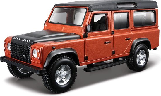 Bburago LAND ROVER DEFENDER 110 1:32 brons/zwart van Merkloos