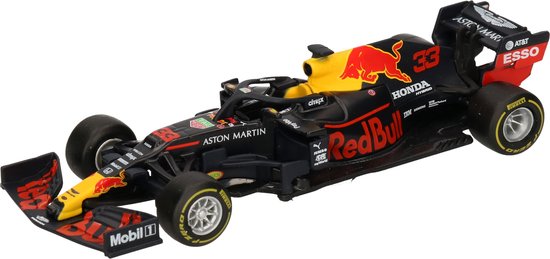 Bburago Max Verstappen #33 Red Bull RB16 Formule 1 seizoen 2020 - modelauto - schaalmodel - 12 cm - schaal 1:43 van Bburago