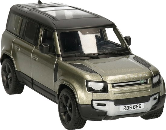 Bburago - Modelauto - Land Rover Defender 110 - groen - 21 x 8 x 8 cm van Bburago