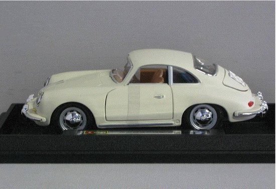 Bburago Porsche 356 B Coupe van Merkloos