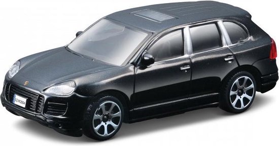 Bburago PORSCHE CAYENNE zwart schaalmodel 1:43 van Bburago