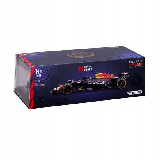 Bburago RB19 Sergio Perez 1:24 Formule 1 Red Bull Racing Modelauto van Bburago