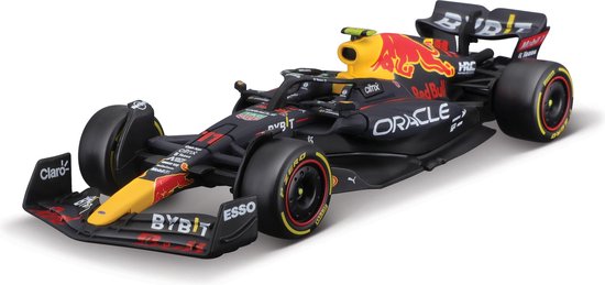 Bburago Red Bull F1 RB18 #11 Sergio Perez Formule 1 seizoen 2022 modelauto schaalmodel 1:43 van Merkloos