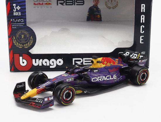 Bburago - Red Bull RB19 - Max Verstappen - Las Vegas GP 2024 - 1:43 van Bburago