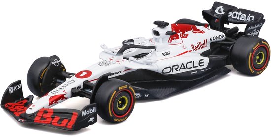 Bburago Red Bull RB21 #1 Max Verstappen - winnaar Japan GP 2025 - speciale witte uitvoering - modelauto - schaal 1:43 van Merkloos