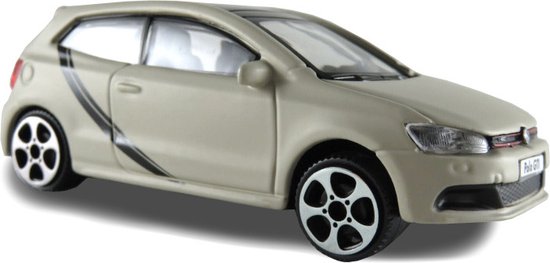BBURAGO VW POLO GTI 1:43 MARK 5 van Bburago