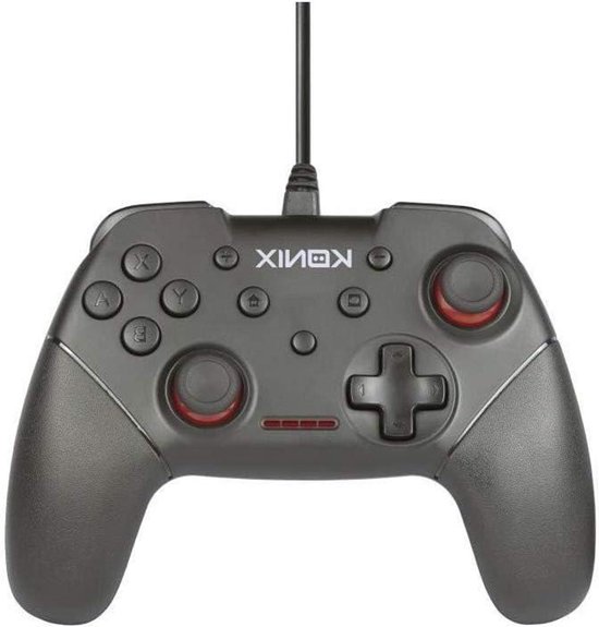 Bedrade Switch Pad - Gaming Controller - Spelbesturing - Ergonomisch Ontwerp - 15.5 x 6 x 11 cm - Zwart