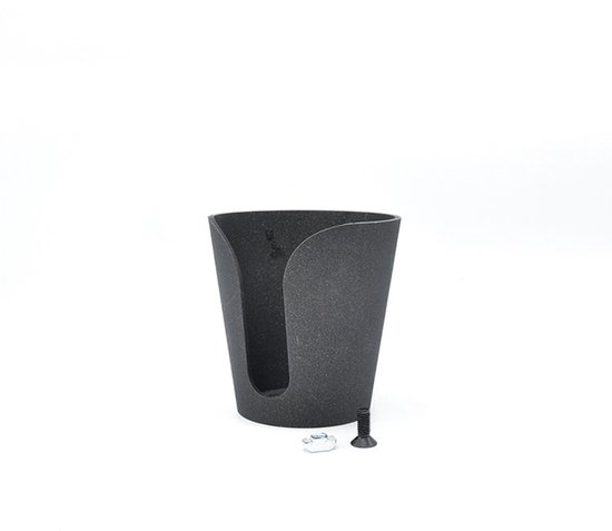 Bekerhouder / Drinkhouder voor Sim Rig – Breed model met Extrusieprofiel Bevestiging - Kleur Oranje van Merkloos