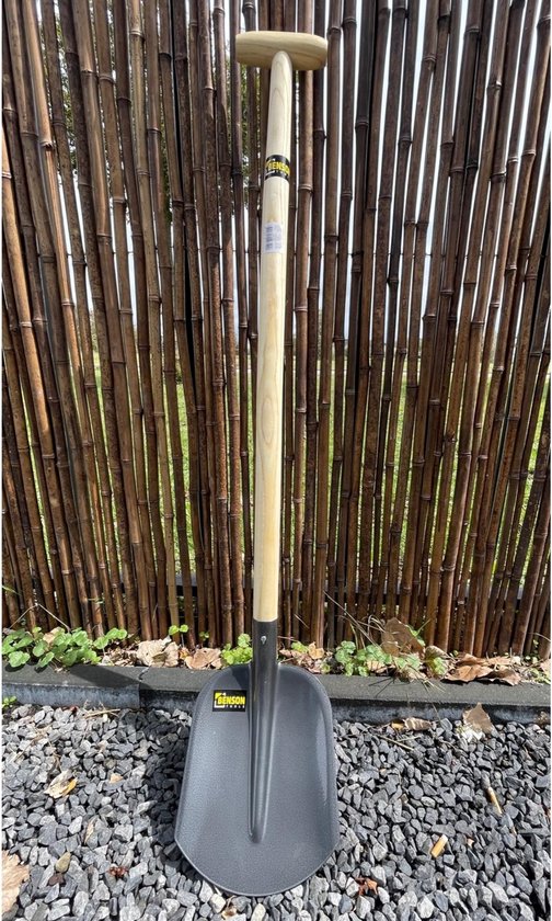 Benson Bats met steel - Silverstone coating - Ergonomisch T-handvat - 115 cm - Weerbestendig van Benson