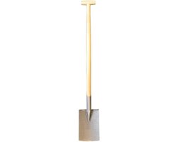 Benson Spade met houten steel - gehard staal - T-handgreep - 120 cm van Benson