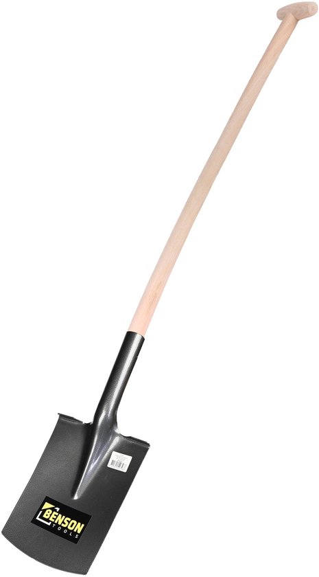 Benson Spade - metaal - met steel - 216 x 264 mm - schop - silverstone coating van Benson