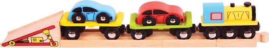 Bigjigs Car Loader van Bigjigs