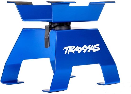 Blauwe Aluminium X-Truck Stand voor X-Maxx en XRT