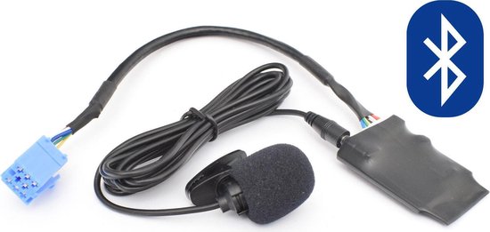 Bluetooth Audio Muziek Adapter Streaming Carkit Bellen Ad2p Aux UNIEK! Passend voor Alfa Romeo 147 156 159 Brera GT Spider Giulietta Youtube Deezers van UNIEK!