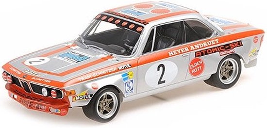 BMW 2800 CS Team Schnitzer-Motul #2 Nürburgring 1972 - 1:18 - Minichamps van BMW