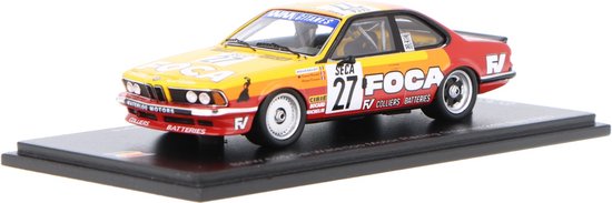 BMW 635 CSi Spark Modelauto 1:43 1983 Francois Hesnault / Pierre-Francois Rousselot / Philippe van BMW