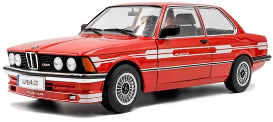 BMW ALPINA E21 C1 2,3 '80, rood Solido schaal 1:18 van Solido