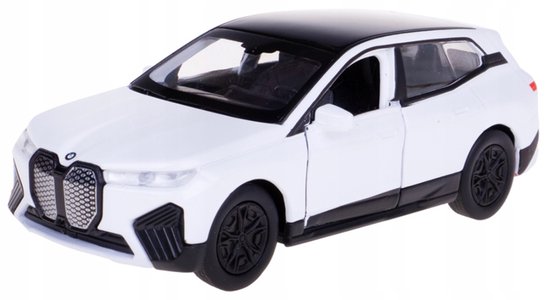 BMW iX Wit Metaal Model Auto 1:34 Welly Speelgoed van Welly