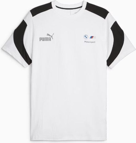 Bmw m motorsport t-shirt mt7+ wit - sportief & ademend van Merkloos