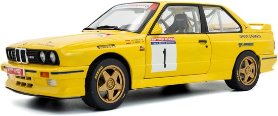 BMW M3 (E30) Gr.A #1 3Rally Principe Asturias 1992 modelauto 1:18 Solido van Solido