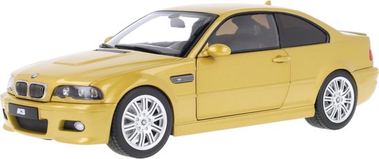 BMW M3 (E46) Norev Modelauto 1:18 2000 183000 Schaalmodel van Merkloos